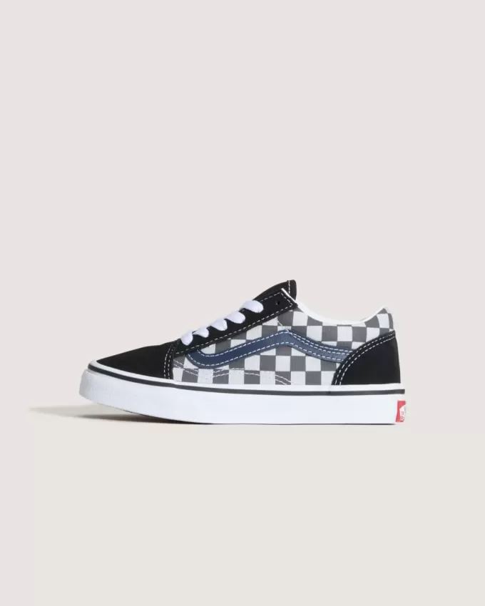 Zapato Old Skool Checkerboard para niños pequeños