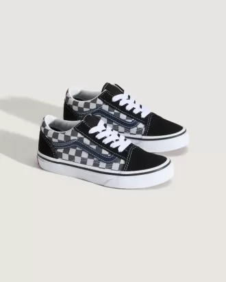 Zapato Old Skool Checkerboard para niños pequeños