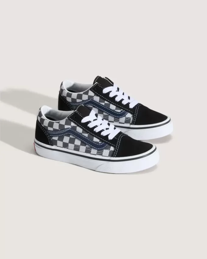 Zapato Old Skool Checkerboard para niños pequeños