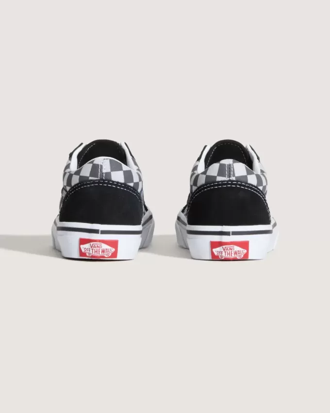 Zapato Old Skool Checkerboard para niños pequeños