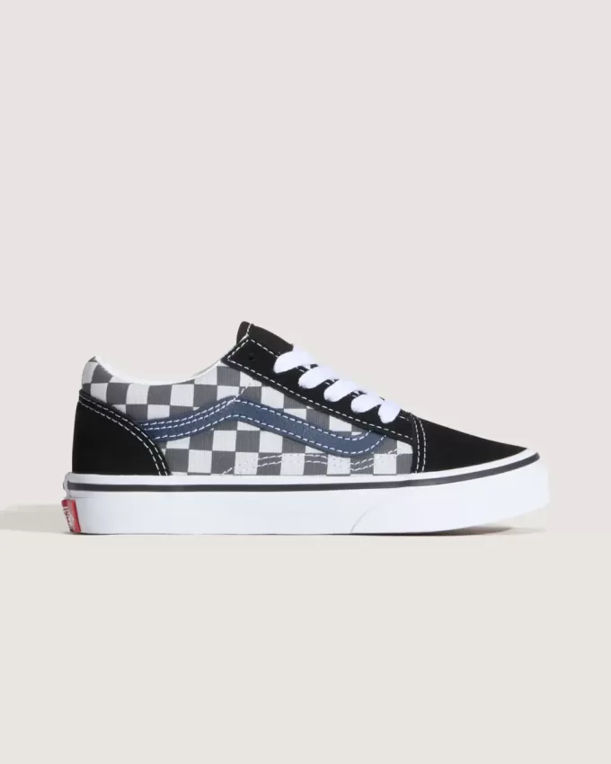 Zapato Old Skool Checkerboard para niños pequeños