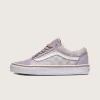 Zapato Old Skool de ante con diseño de cuadros
