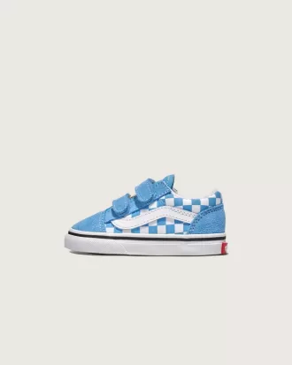 Zapato Old Skool V Checkerboard para niños pequeños