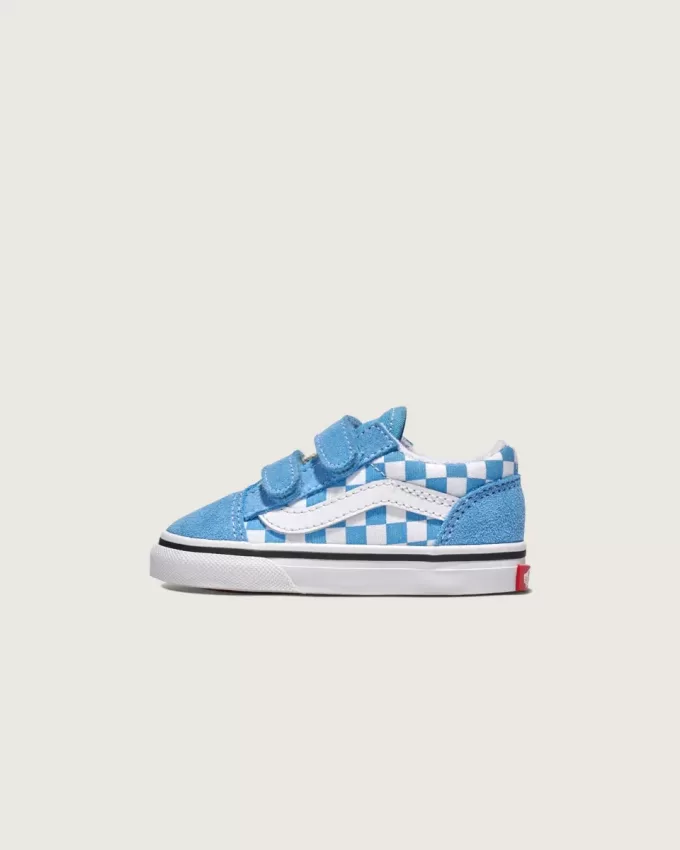 Zapato Old Skool V Checkerboard para niños pequeños