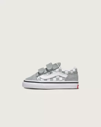 Zapato Old Skool V Checkerboard para niños pequeños