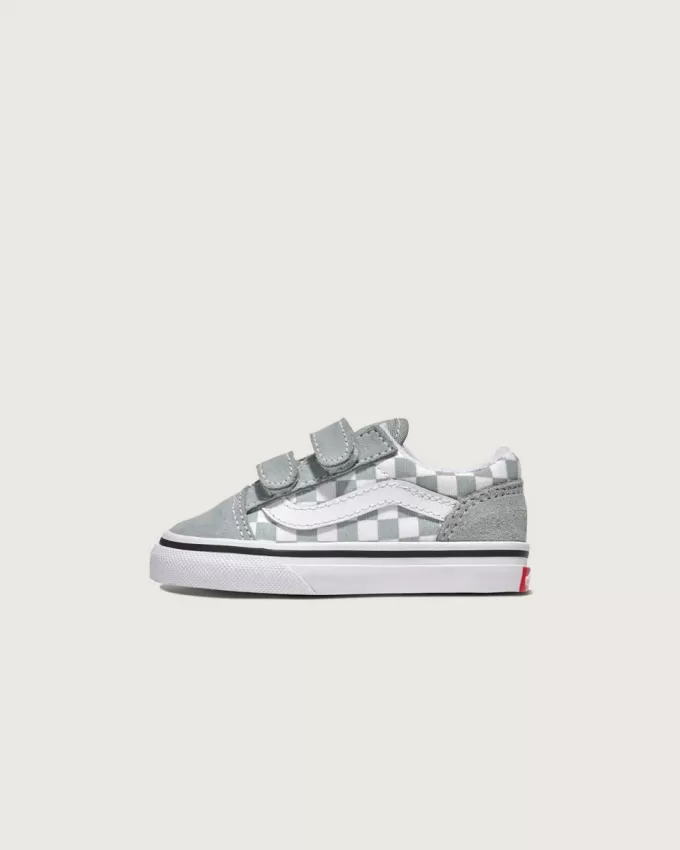 Zapato Old Skool V Checkerboard para niños pequeños