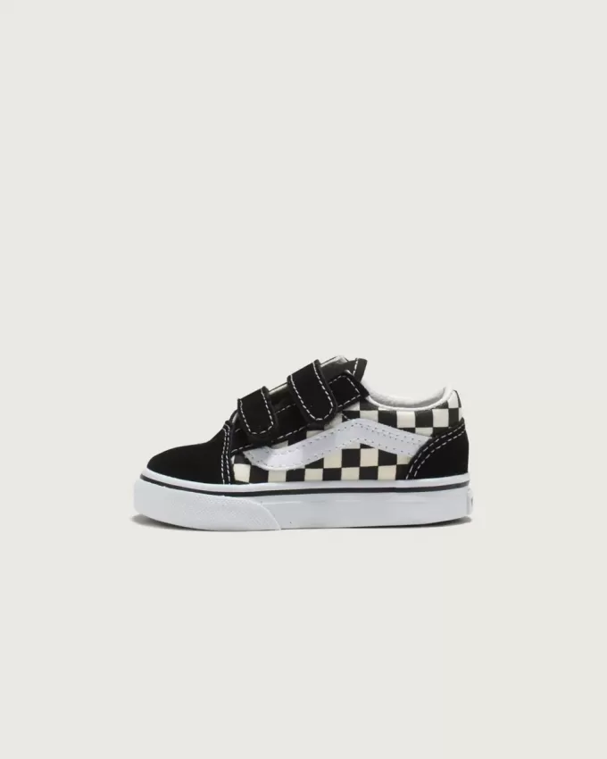 Zapato Old Skool V Checkerboard para niños pequeños