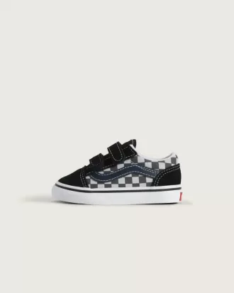 Zapato Old Skool V Checkerboard para niños pequeños