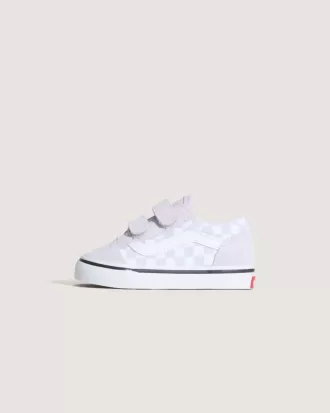 Zapato Old Skool V Checkerboard para niños pequeños