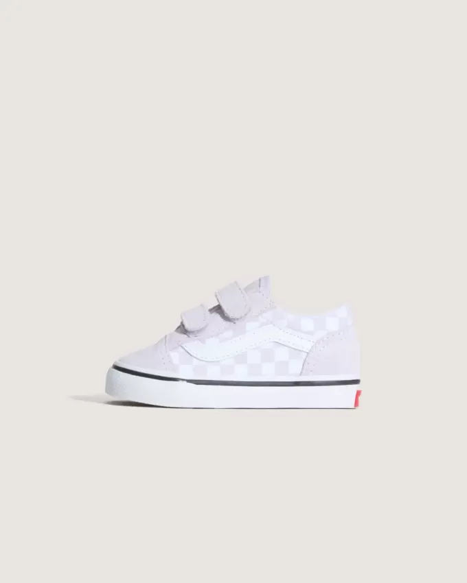Zapato Old Skool V Checkerboard para niños pequeños