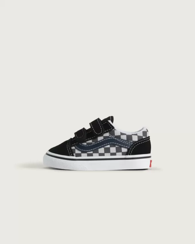 Zapato Old Skool V Checkerboard para niños pequeños