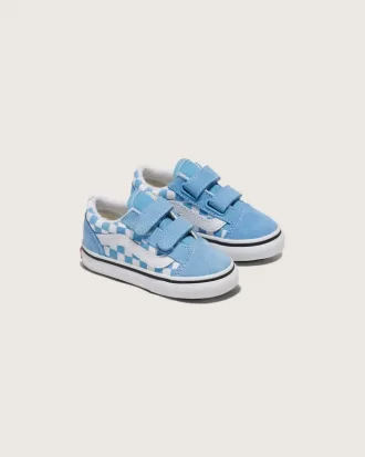 Zapato Old Skool V Checkerboard para niños pequeños