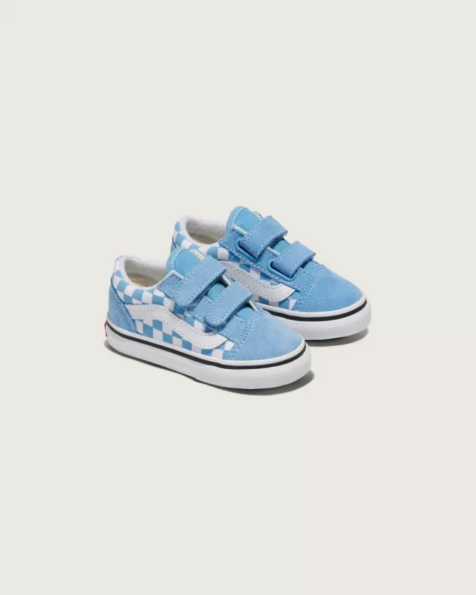 Zapato Old Skool V Checkerboard para niños pequeños