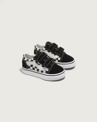 Zapato Old Skool V Checkerboard para niños pequeños