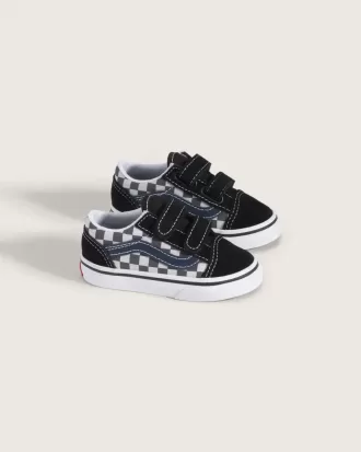 Zapato Old Skool V Checkerboard para niños pequeños