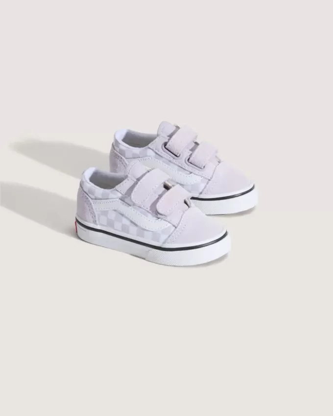 Zapato Old Skool V Checkerboard para niños pequeños
