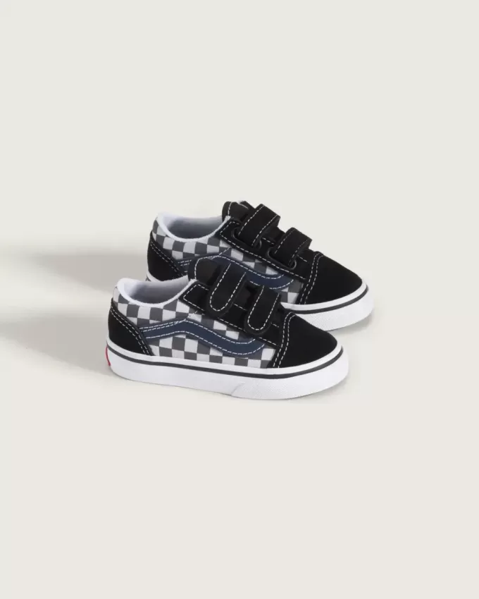 Zapato Old Skool V Checkerboard para niños pequeños