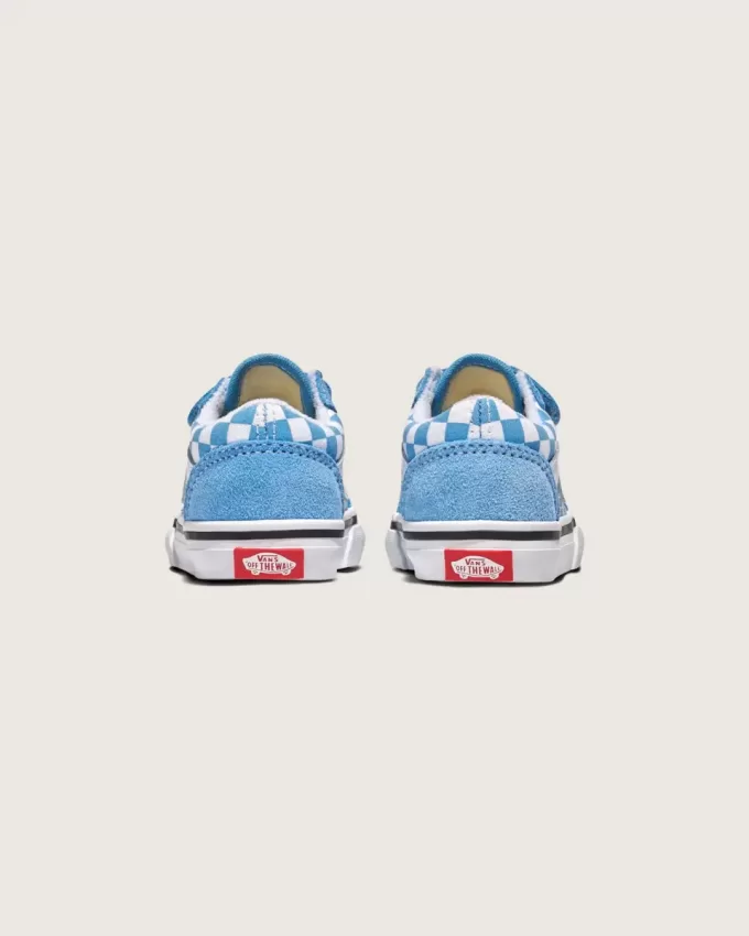 Zapato Old Skool V Checkerboard para niños pequeños