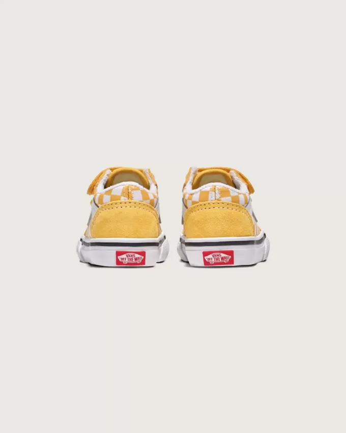 Zapato Old Skool V Checkerboard para niños pequeños