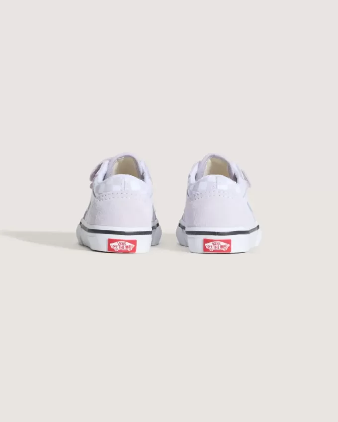Zapato Old Skool V Checkerboard para niños pequeños