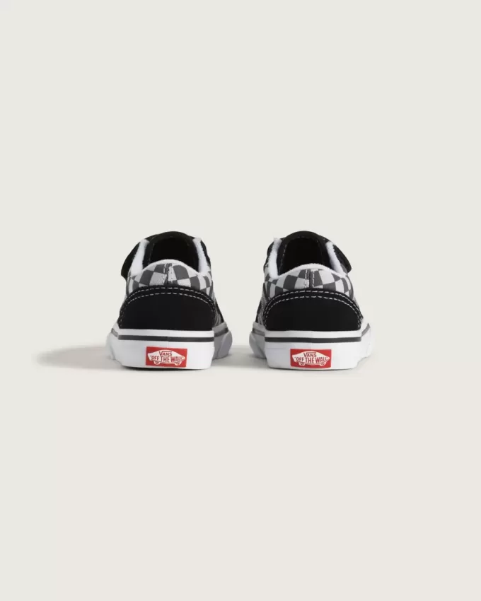 Zapato Old Skool V Checkerboard para niños pequeños