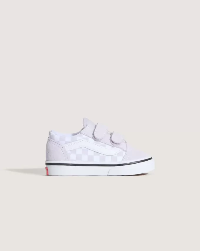 Zapato Old Skool V Checkerboard para niños pequeños