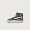 Zapato reeditado con cremallera lateral y diseño de tiburón para niños pequeños Sk8-Hi