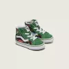 Zapato reeditado con cremallera lateral y diseño de tiburón para niños pequeños Sk8-Hi