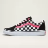 Zapatos anchos con diseño de cuadros Old Skool de Customs