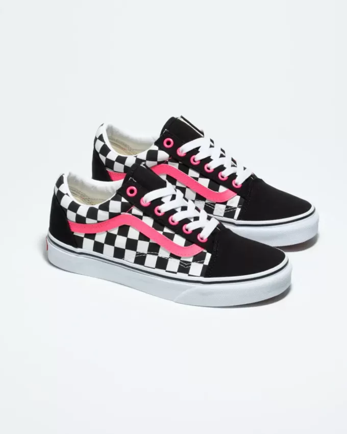 Zapato de cuadros Old Skool Customs