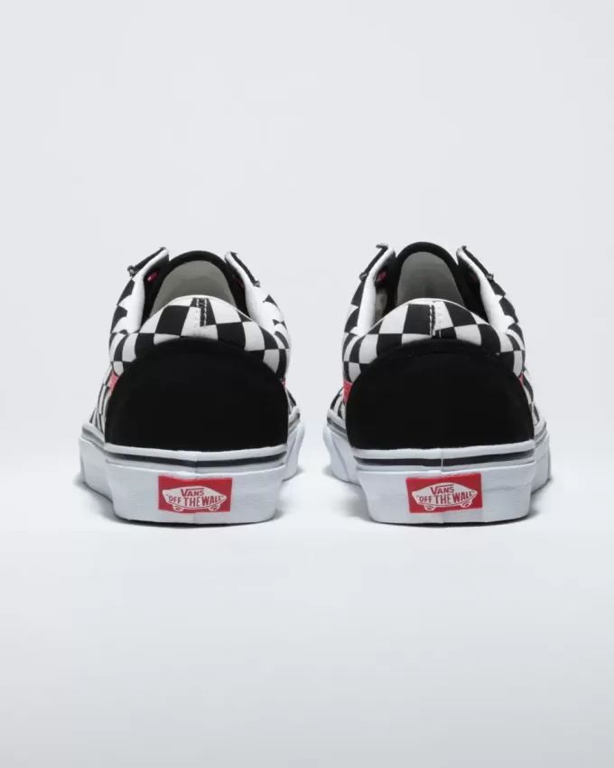 Zapato de cuadros Old Skool Customs