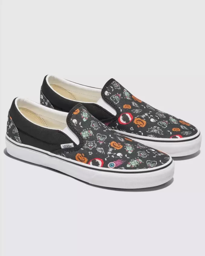 Zapatos clásicos sin cordones para Halloween de Customs