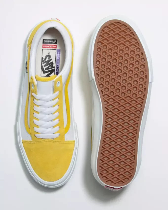 Zapatos de cuero Customs Skate Old Skool