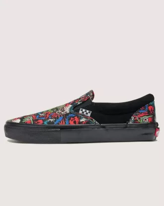 Zapatos de Halloween sin cordones Customs Skate