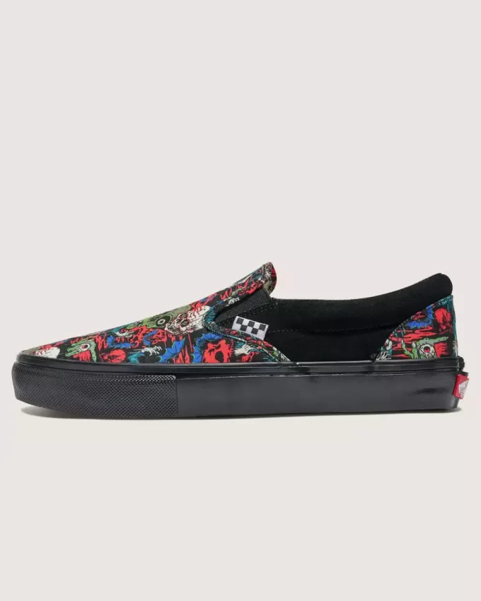 Zapatos de Halloween sin cordones Customs Skate
