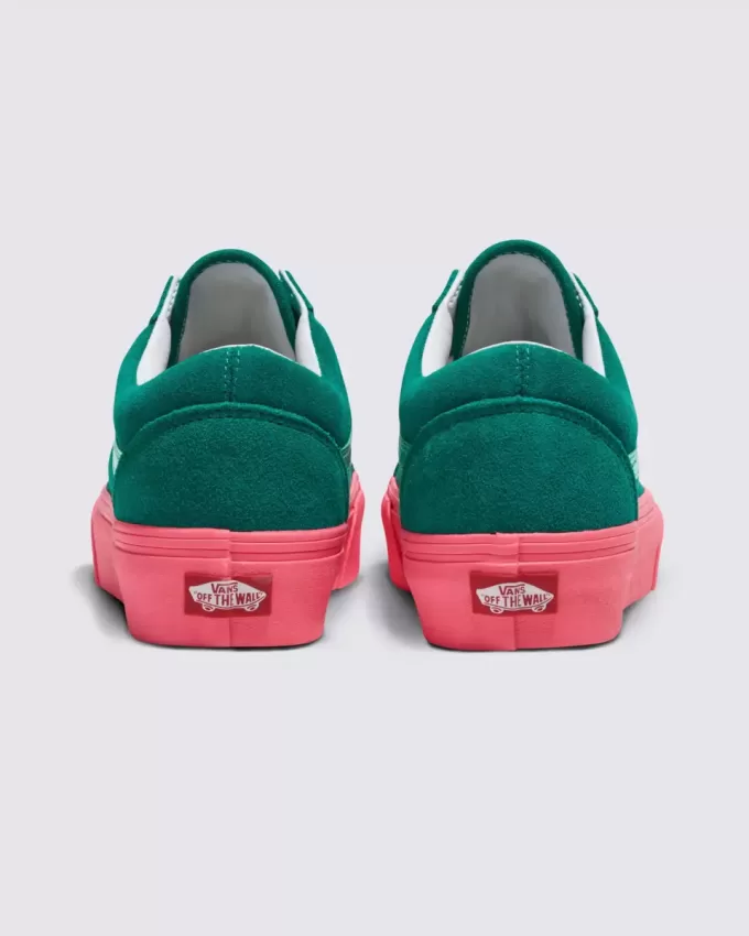 Zapatos de plataforma de ante Customs Old Skool